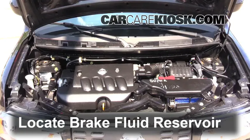 2011 Nissan Cube S 1.8L 4 Cyl. Brake Fluid